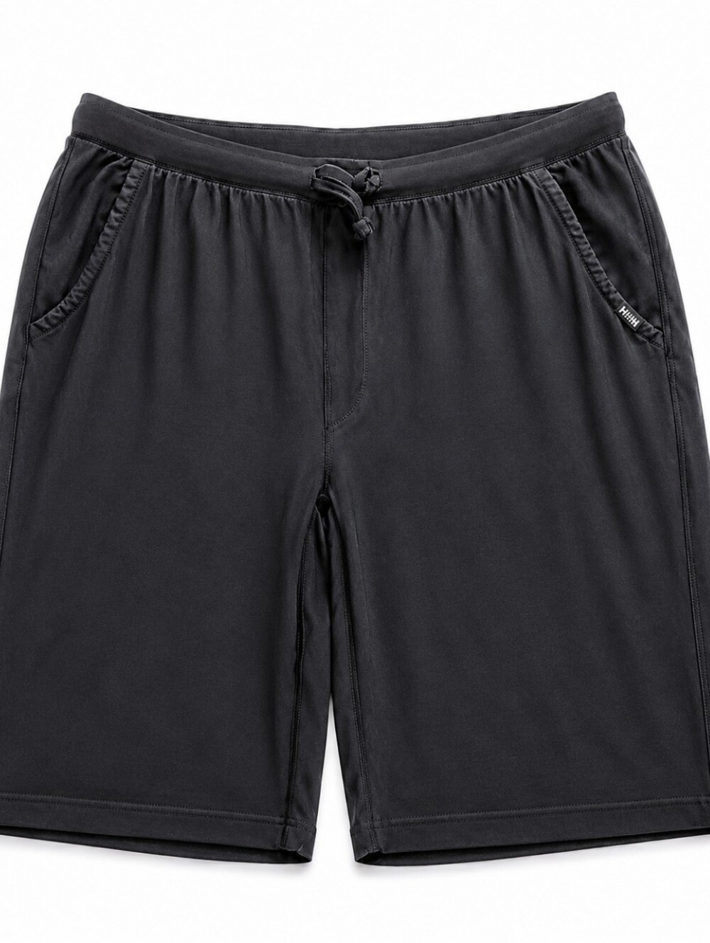 BN3TH Men's Black Lounge Shorts Size Medium Drawstring Pockets Comfort Stretch